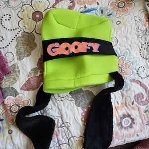 Goofy Green and Black Hat